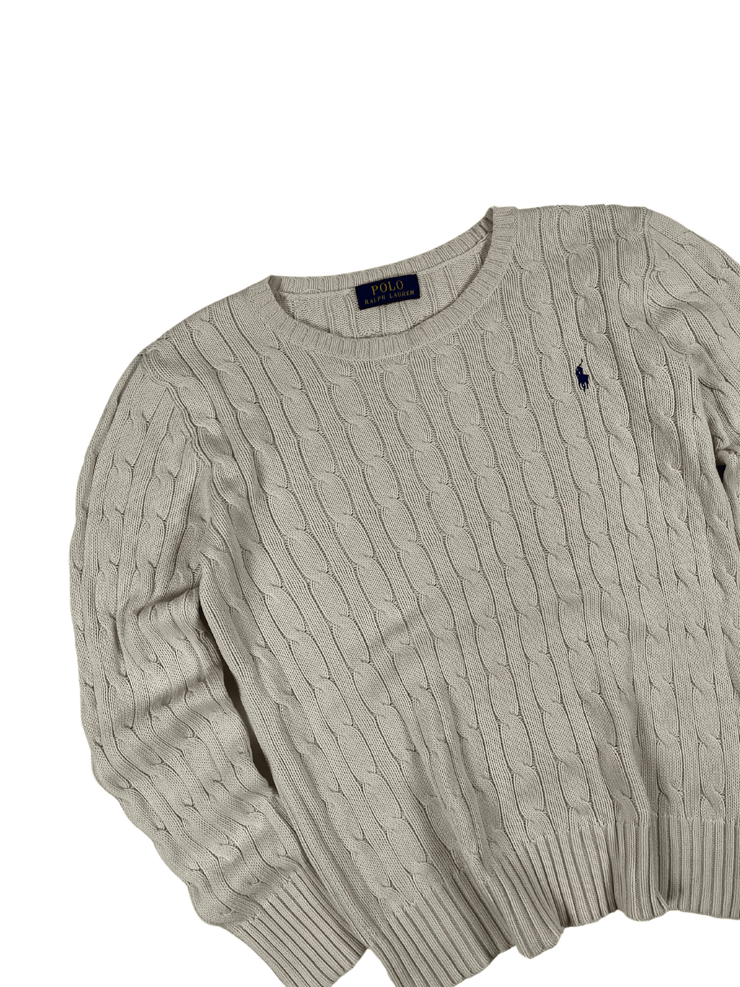 Ralph Lauren Cable Knit Sweater (XS)