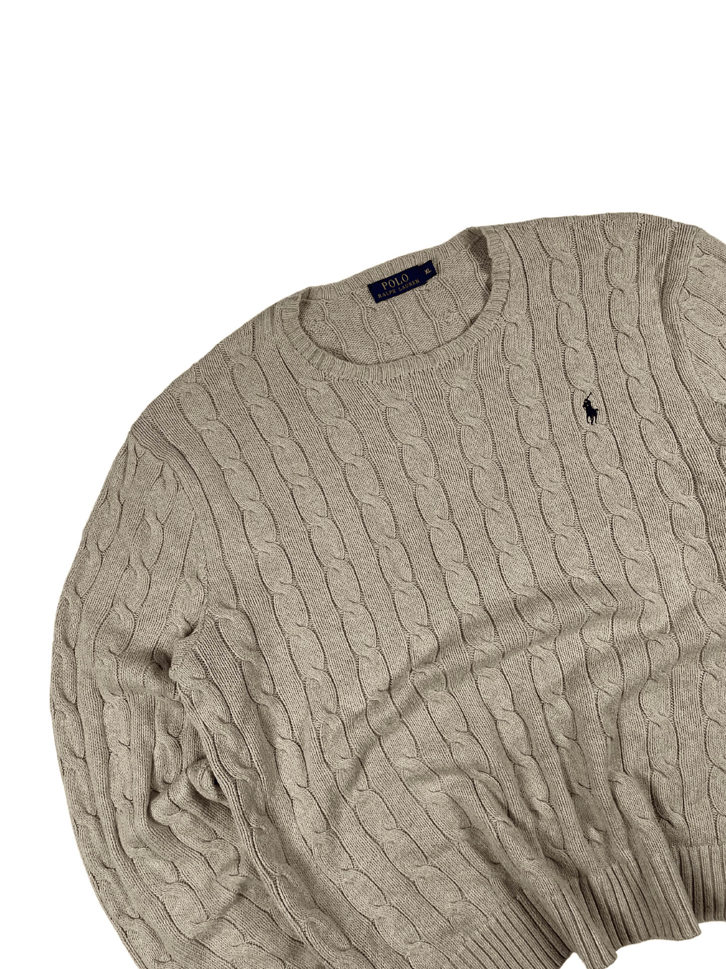 Ralph Lauren Cable Knit Sweater (XL)
