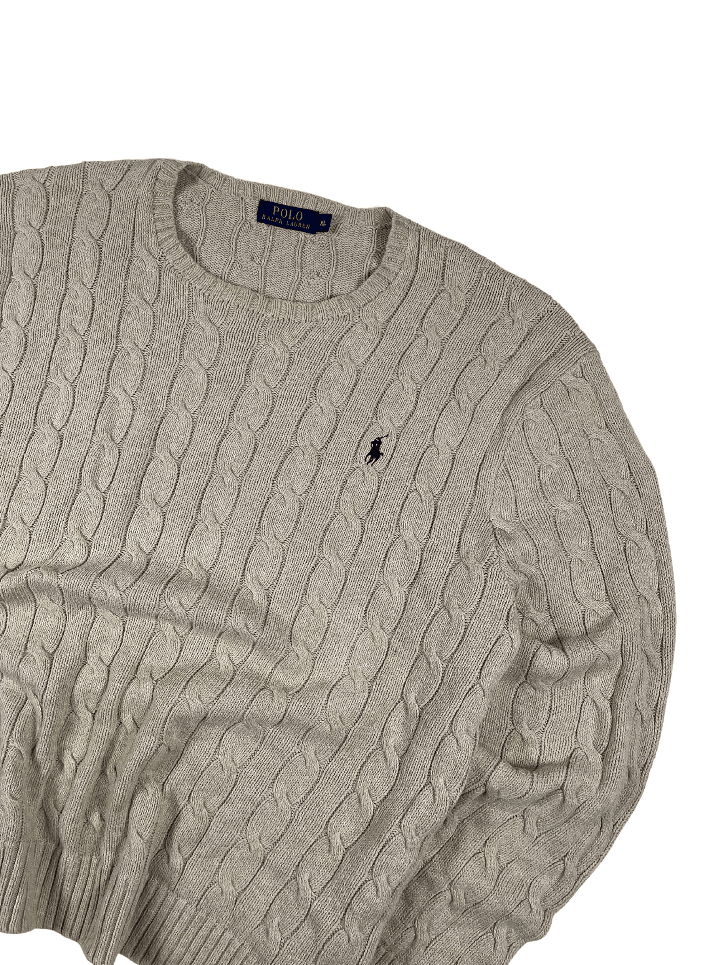 Ralph Lauren Cable Knit Sweater (XL)