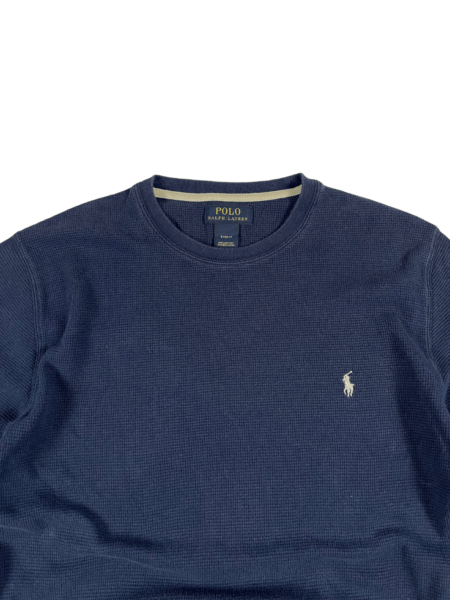 Ralph Lauren Waffle Knit Sweater (S)