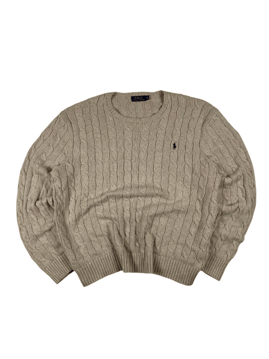 Ralph Lauren Cable Knit Sweater (XL)