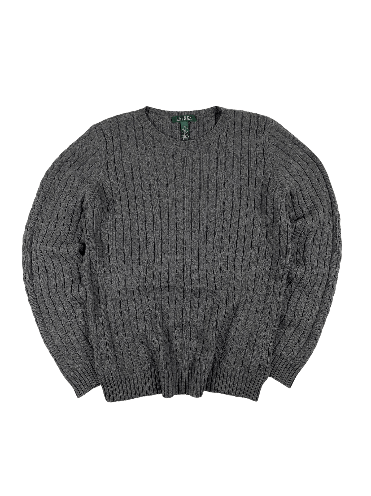 Ralph Lauren Cable Knit Sweater (L)
