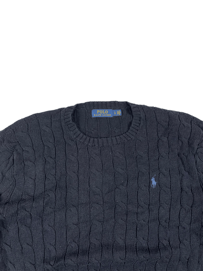 Ralph Lauren Cable Knit Sweater (L)