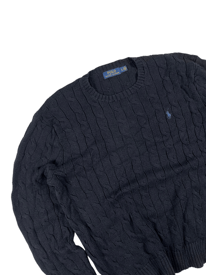 Ralph Lauren Cable Knit Sweater (L)