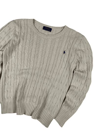 Ralph Lauren Cable Knit Sweater (XS)
